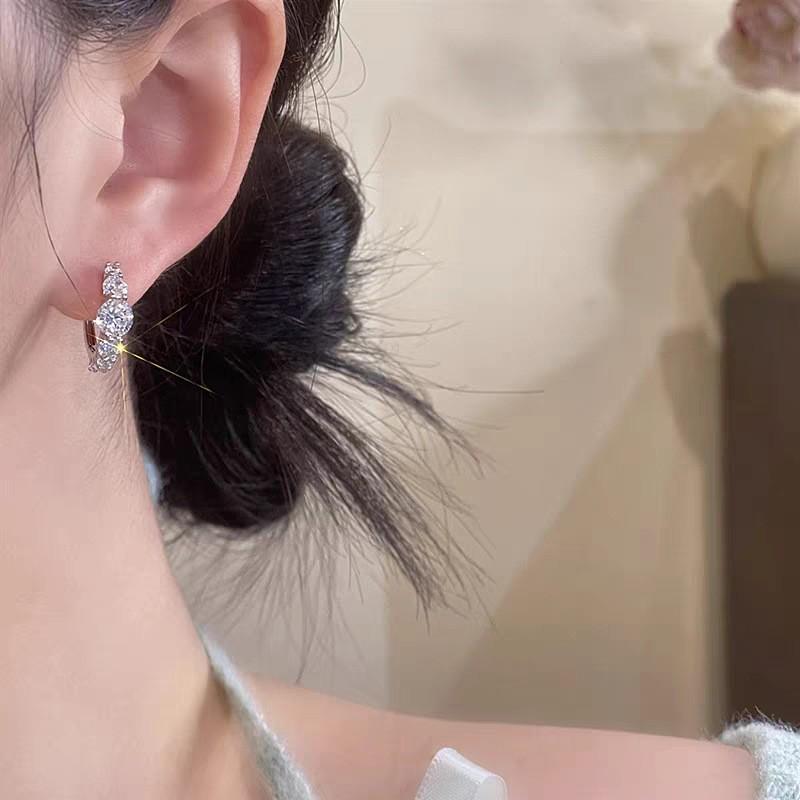 Small Earrings, Simple Temperament, Ear Buckles, Exquisite Daily Stud Earrings for Women