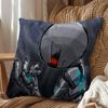 Game Henry Stickmin Collection Pillow Case Square DoubleSided Printing Short Plush Sofa Cushion Cover Bedroom Bedside Pillow