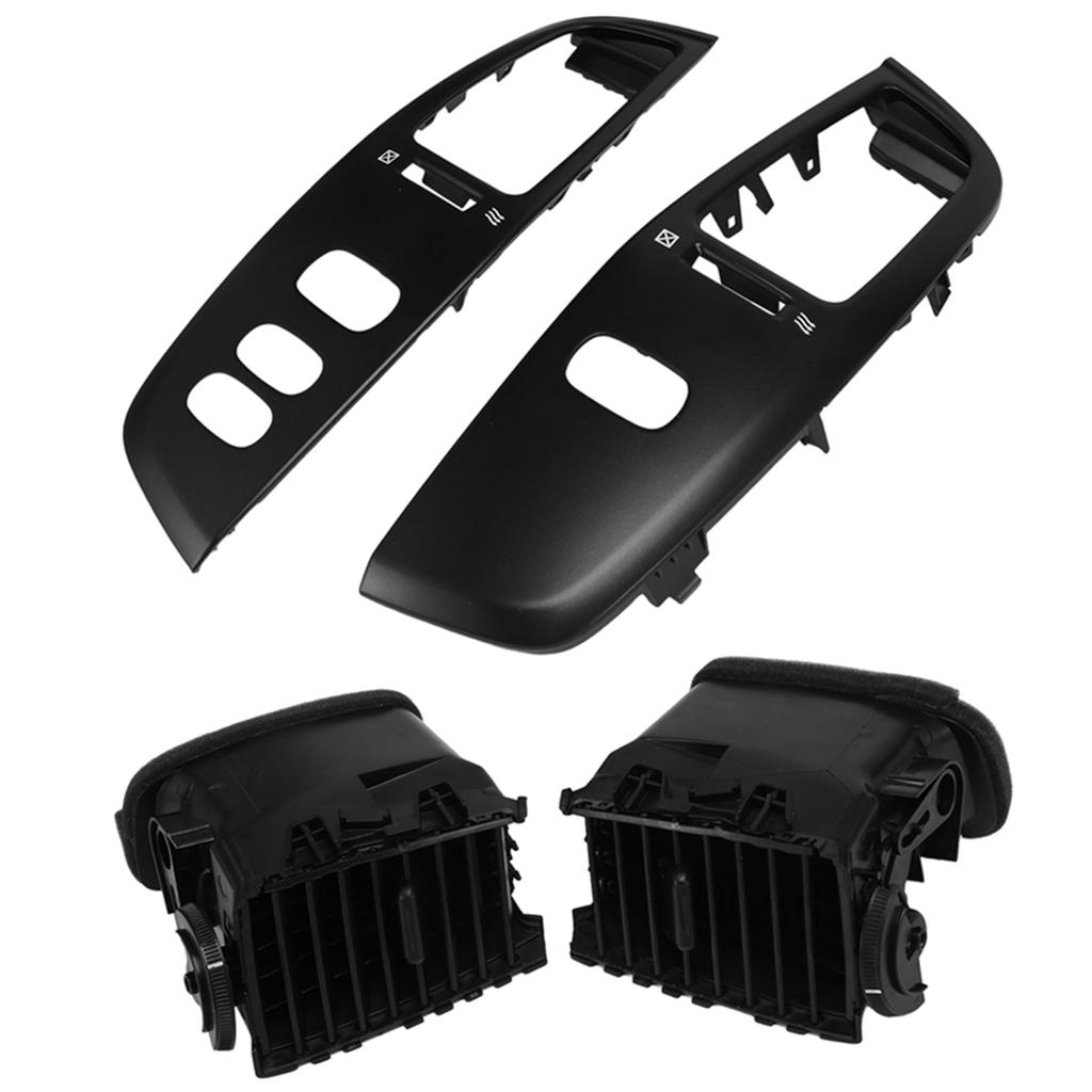 1 Pair Car Interior Air Vent Dashboard Air Vent Sensor Panel Accessories Compatible for 100 LC100 FJ100 UJZ100 1997-2007