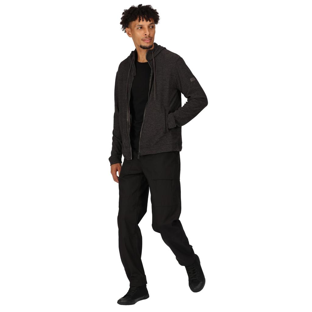 Regatta Herren Shorebay Marl Kapuzenpullover mit durchgehendem Reißverschluss