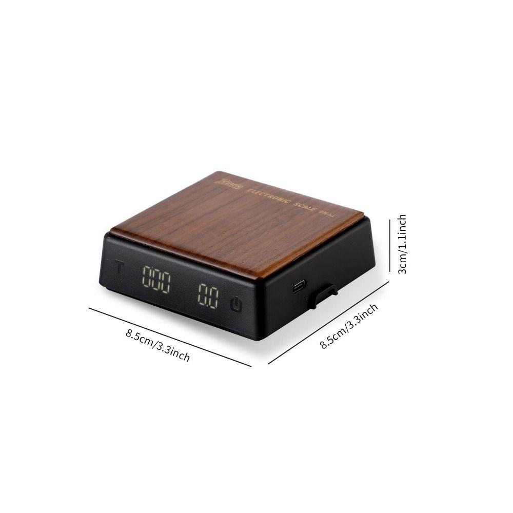 0.1g Precision Precision Scale Compact Design Kitchen Scale Hand Brewed Coffee Scale  Home Kitchen