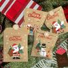 Christmas Gift & Storage Paper Bag with Greeting Card - Festive Decoration & Packaging