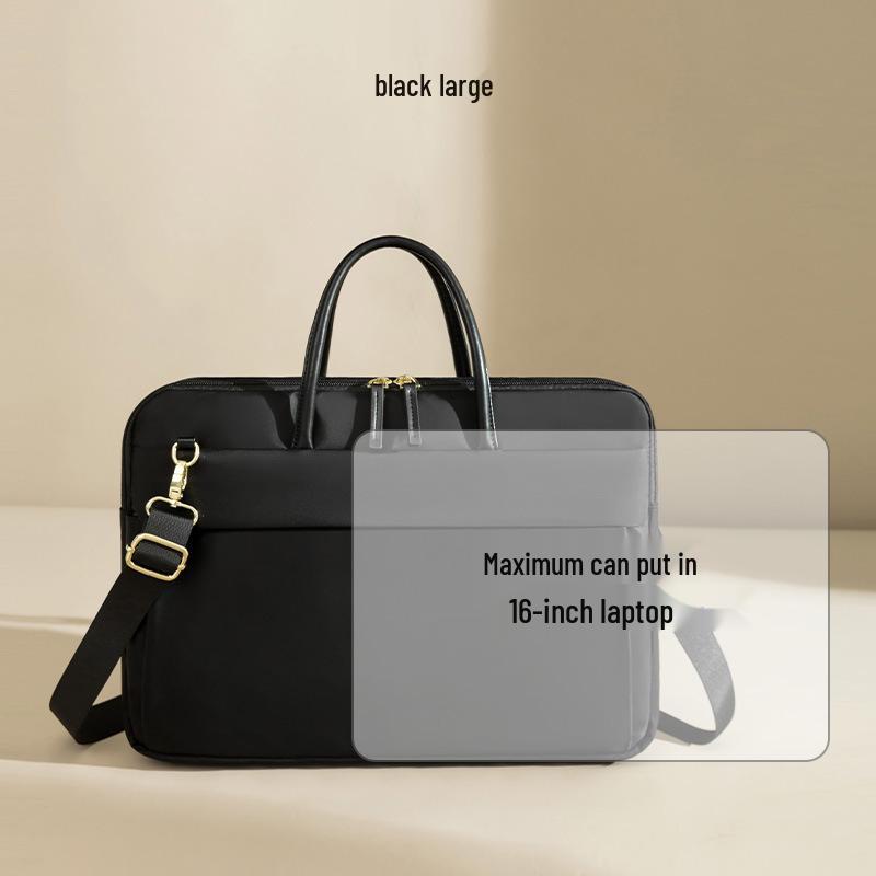 Women's 15.6" Laptop Tote Bag - Large Capacity Shoulder & Crossbody Handbag