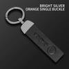 High Grade Leather Keychain Car Logo Keyring Accessories For Skoda Octavia Superb Rapid Kodiaq Karoq Fabia Kamiq Citigo VisionS knzh54