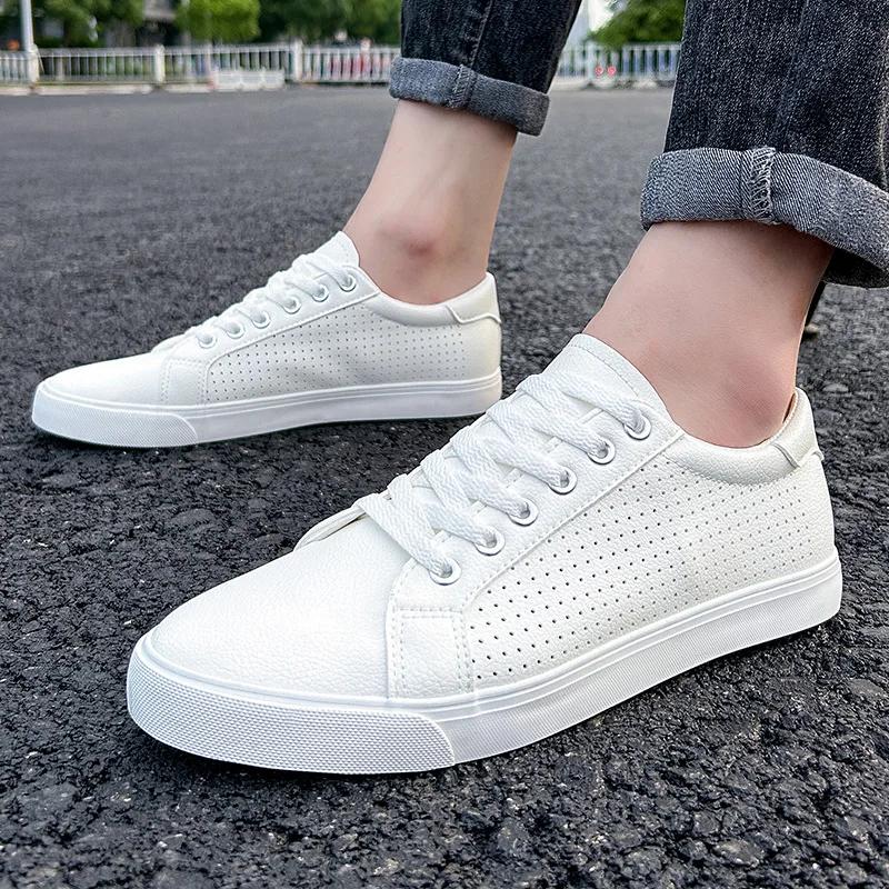 Mens Sneakers Walking Men Casual Shoes Fashion Brand Running Sport Male Man Leather Shoes for Men Designer Platform Mens Shoes