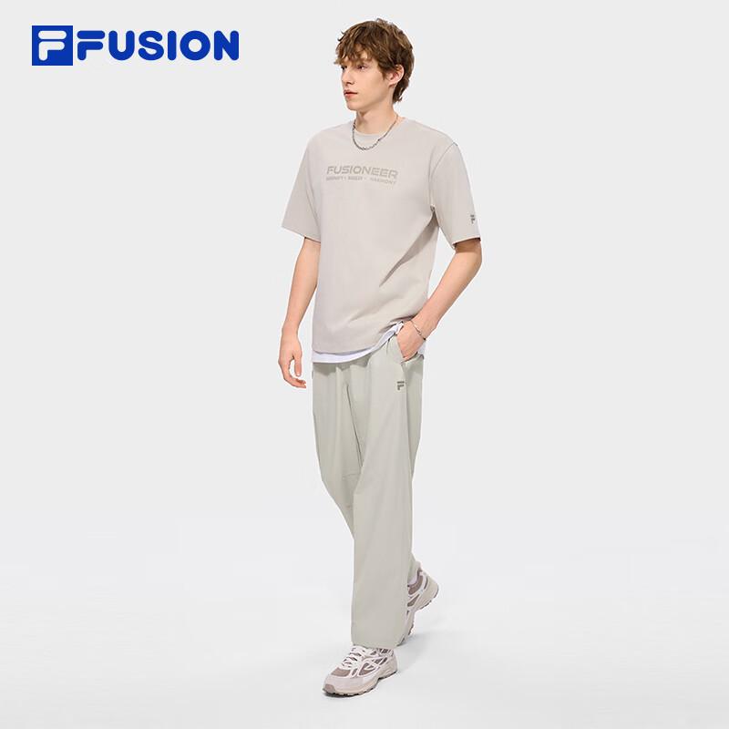 FILA FUSION Men's Casual Straight-Leg Woven Pants