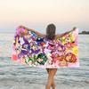 1pc Pretty Cure2 Beach Towel, Beach and Seaside Swimming Pool Equipment, Fashion Pattern, Rectangular, Travel Essentials