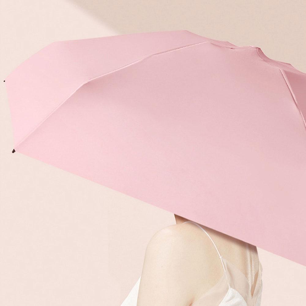 Женский карманный складной зонт с защитой от УФ-излучения — фото 4