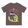 Invader Zim 100pure Cotton Summer Unisex Tshirt Zim  Gir Best Friend Short Sleeve Tshirts Harajuku Tee Funny Tops
