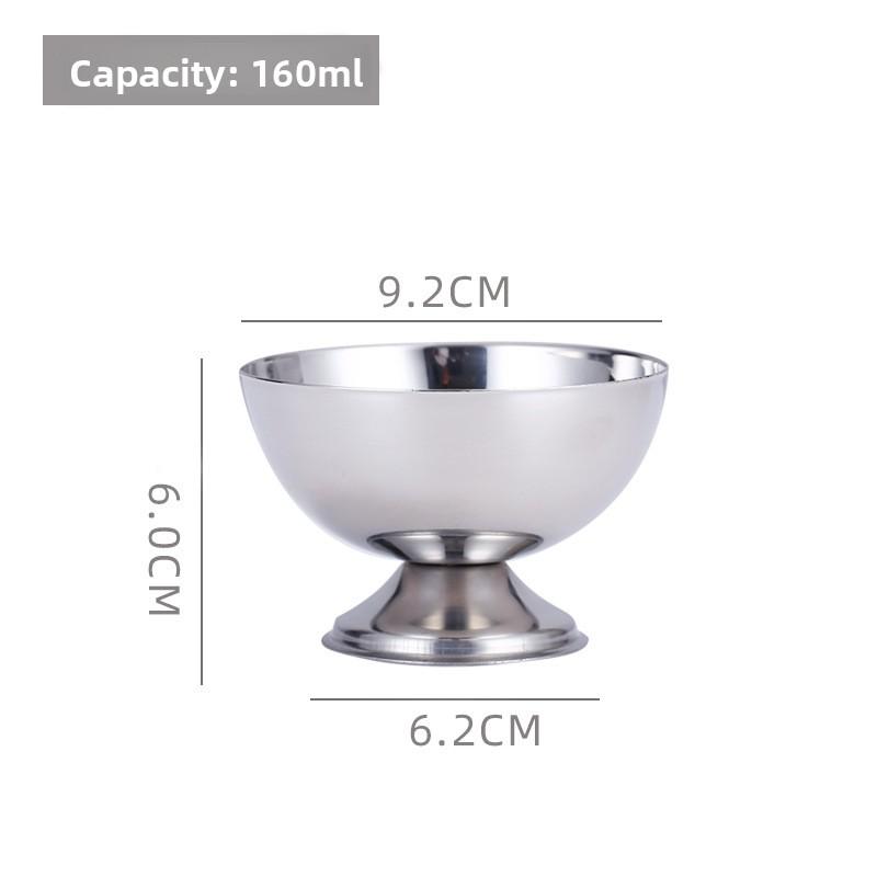 

Чашка для мороженого из нержавеющей стали, салатница, десертная тарелка с фруктами, тарелка для закусок, чашка для вина, домашняя кухня, барная посуда, товары для вечеринок