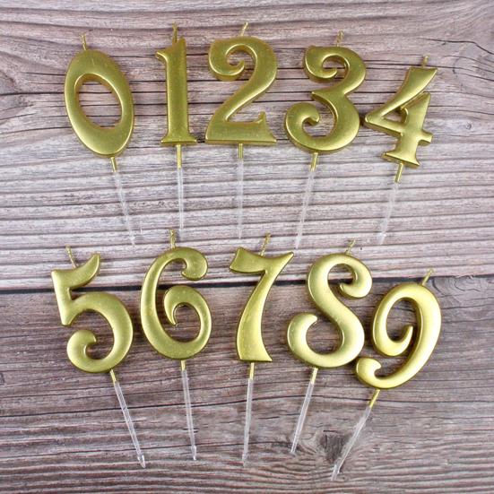 1 Stück Geburtstagskerze Lebendige Farbe Realistisch Aussehend Bienenwachs 3D-Effekt Cupcake-Kerzen für Zuhause