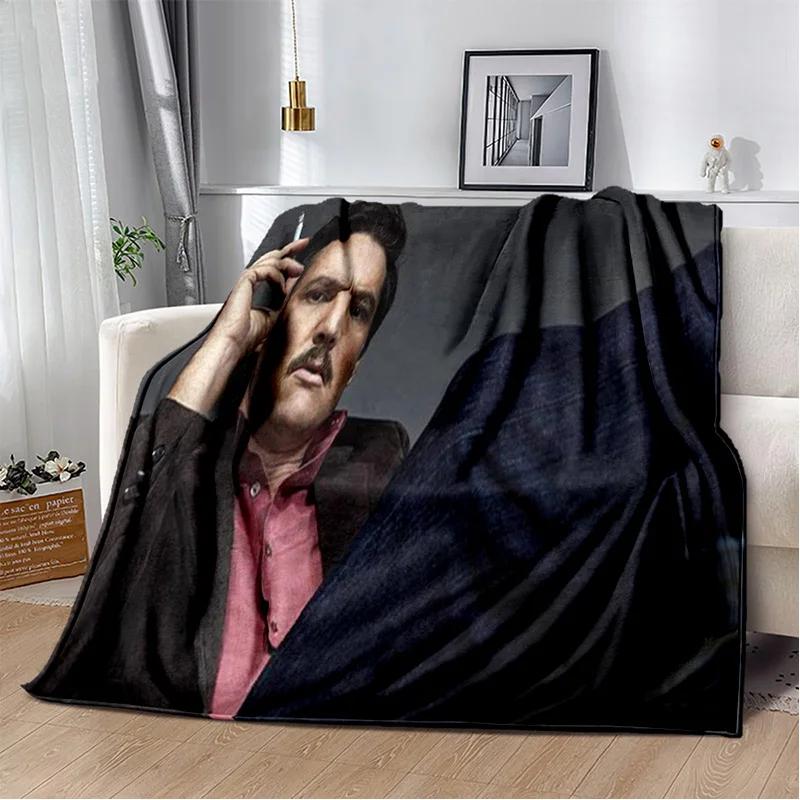 Manta Suave de Felpa Mosaico Jose Pedro Balmaceda Pascal, Manta de Franela para Sofá Cama Habitación Sala de Estar Picnic niños