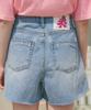 UNKNOWN PLANET Up-256 Loose Fit Daily Shorts Light Blue