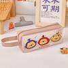 Cute Portable Minimalist Capybara Pencil Case Cartoon Transparent Pencil Case Large Capacity Pencil Case Student Stationery
