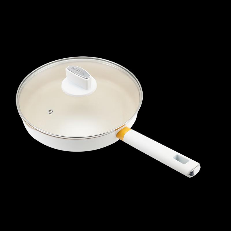 Deshlang DFS-J952 Silver Moon Maifan Stone Non-stick Frying Pan 26cm