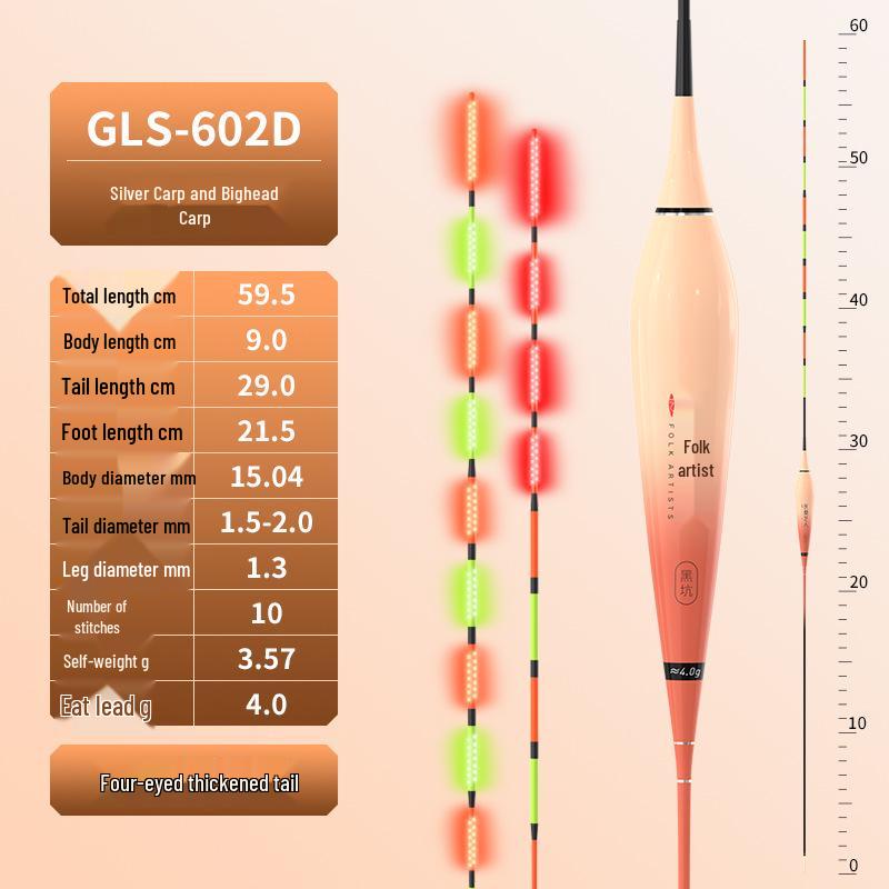 LED Night Glow Float for Silver and Bighead Carp Fishing
