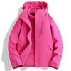 3-in-1 Waterproof Windproof Hiking Jacket With Removable Fleece Liner Men Women Outdoor Camping Trekking Winter Fall