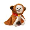 Pet Dog Cape Clothes, Cat Tiger Winter Warmth Thickened Dog, Small Dog Plush Cape Cat Supplies