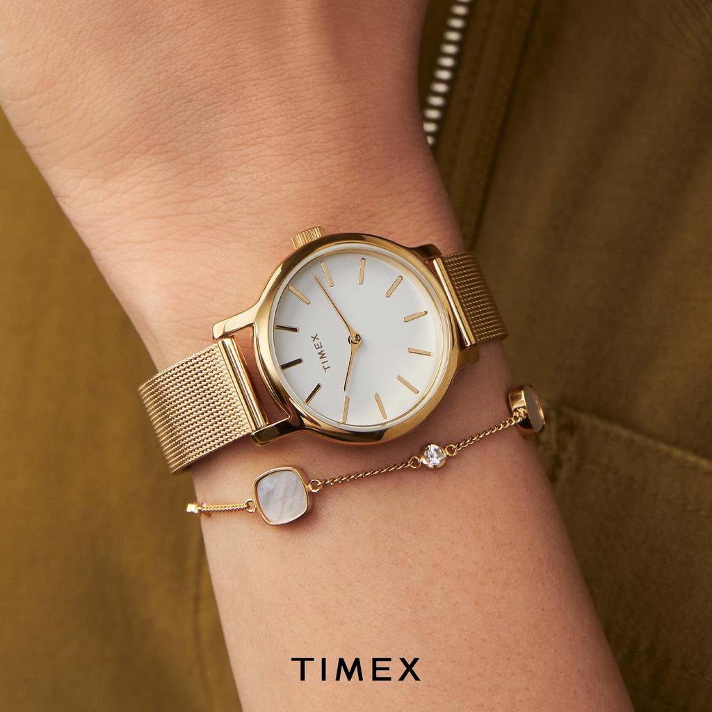 TIMEX Transcend Watch Quartz 5 ATM Water Mineral White Dial Women's TWG063900, Movement, Resistance, Glass, [Authentic]