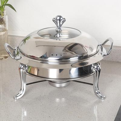Ensemble de réchaud à alcool pour la restauration, Buffet Portable détachable à haute efficacité avec Anti-brûlure