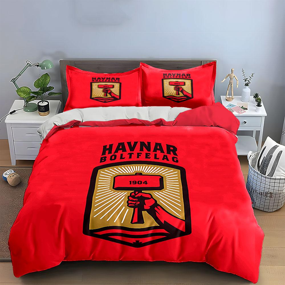 Hammer Emblem with 1904 Red Bedding Duvet Cover Set Duvet Cover Pillowcases (1*Duvet Cover 2*Pillowcases, without duvet insert)