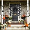 Artificial Plant Smaple Leaf Vine Flower Halloween Christmas Garlands Wedding Home Room Garden Outdoor Decor Festival DIY Gift