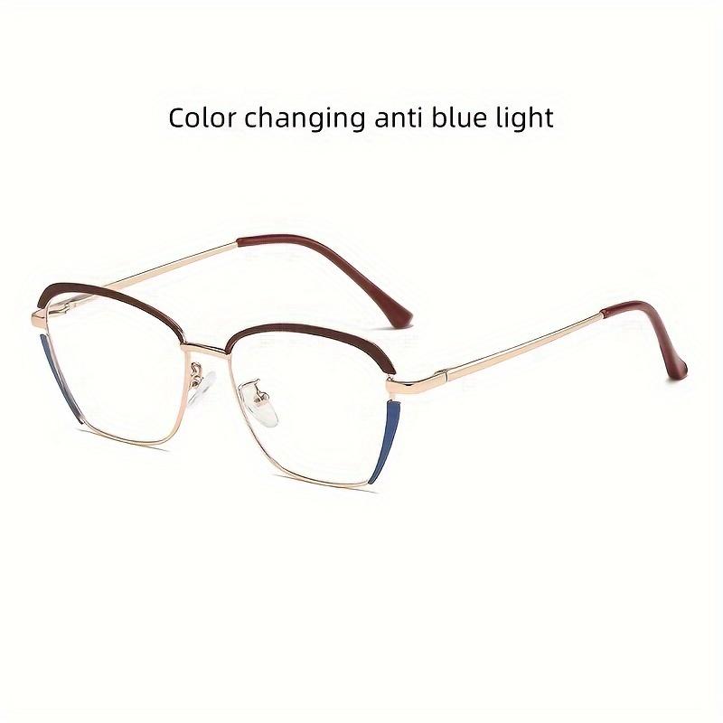 Polarized Blue Light Blocking Glasses High Grade For Cat Eye Sunglasses Retro Star Rivet For Gm Unisex Fashion