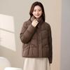 New Style Short Cotton Coat for Women In Autumn and Winter New Fashionable Style Stand Collar Thickened Warm Women's Cotton Coat