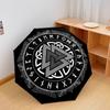1 st Automatiskt Fällbart Paraply - Yin Yang Svart och Vitt Mönster, Bärbar & Hopfällbar Design med 8 Revben, Julklappar Födelsedagspresenter