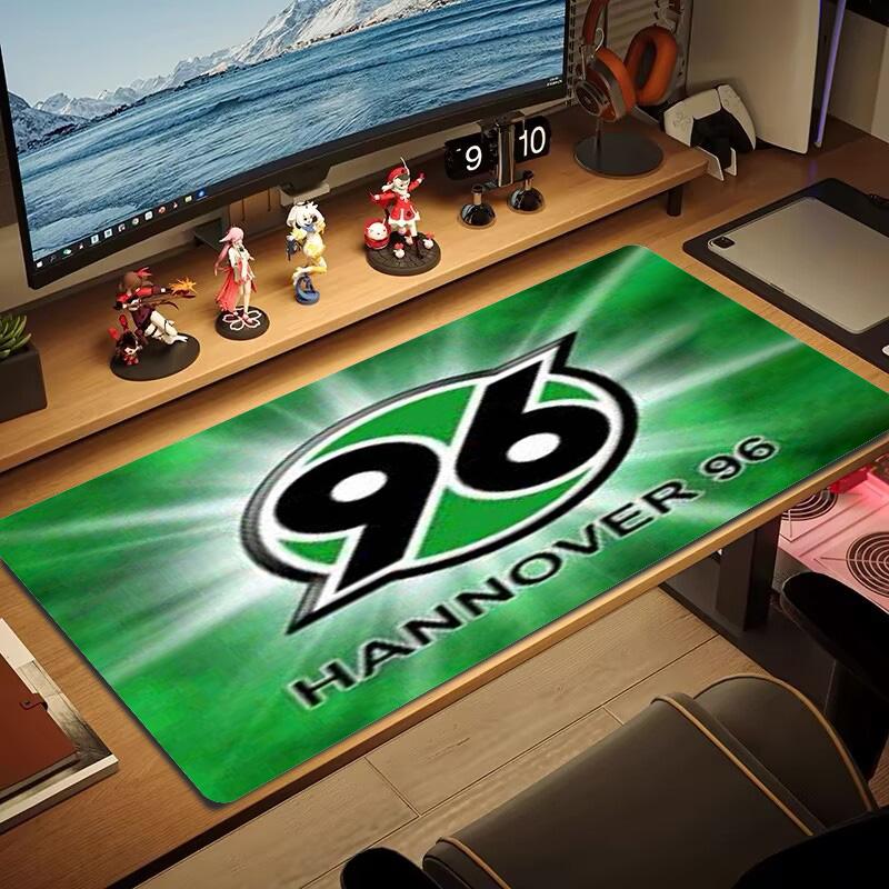 Hannover 96 Logo Color Mouse Pad Large Gaming Table Cushion Non-slip Laptop Tablet Big Mousepad XXL Mat Mini PC Playmat With Lock edge