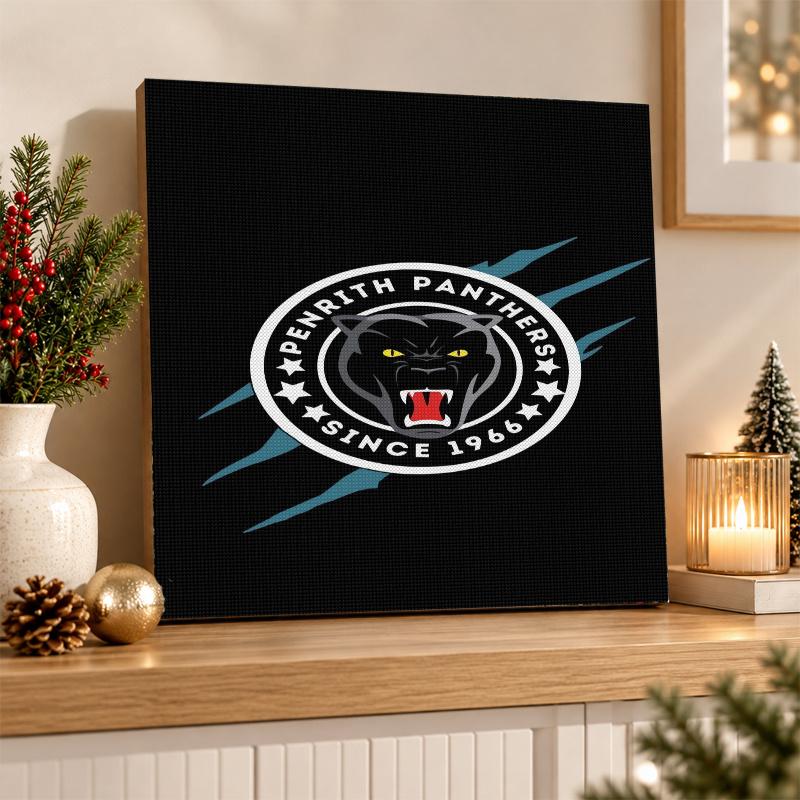 Penrith Panthers Diamond Painting Kit 5D Full Drill DIY Diamond Mosaic Wall Art Home Decor