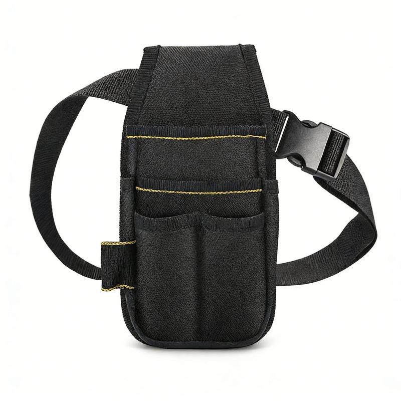 Heavy Duty Canvas Tool Pouch Multifunctional Oxford Electrician Waist Bag Small Hardware Tools Organizer