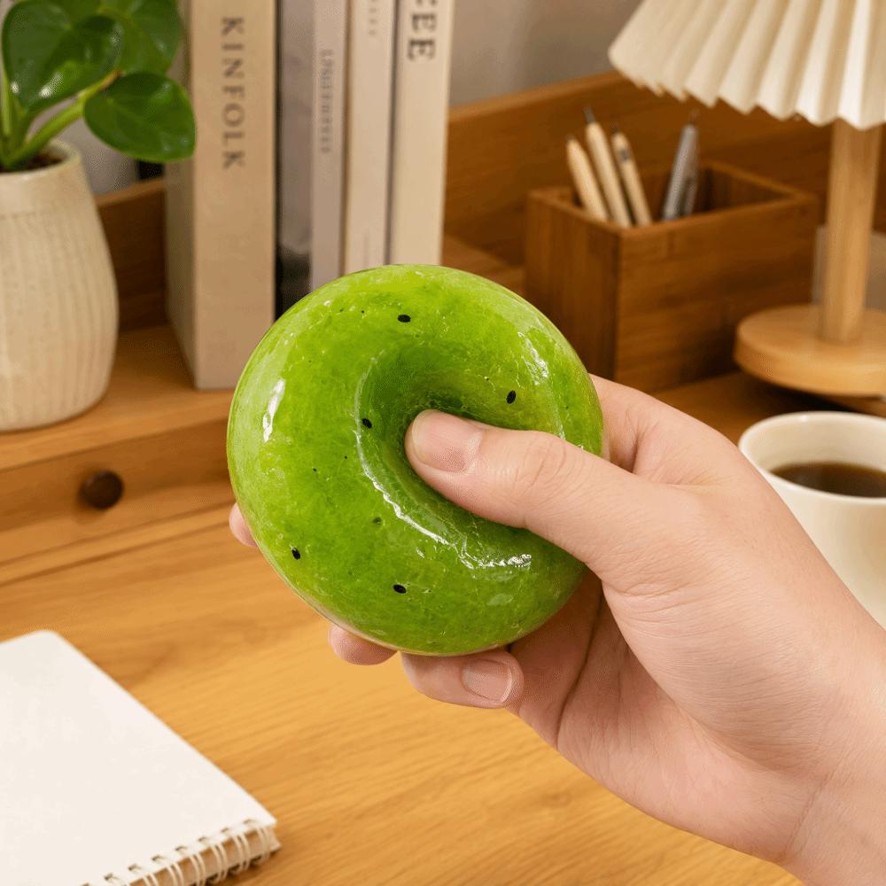 Realistic Simulation Squishy Toy Soft Material Kiwi Fidget Toy Kiwi Smoothie Balls Handmade