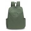 Women's Large Capacity Backpack Men Solid Color Backpack Student Schoolbag