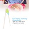 1 Pair Children s Training Chopsticks Flat Rounded Head Reusable Learning Chopstick Helper