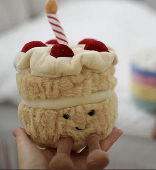 Creative Cute Pendant Bread Story Plush Toy Snack Pillow