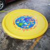 Outdoor Splash Mat PVC Foldable Portable Non Toxic Odorless Inflatable Splash Pad for Toddlers Alphabet