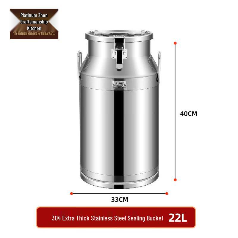 Bozhen Kitchen 304 Stainless Steel Airtight Storage Canister