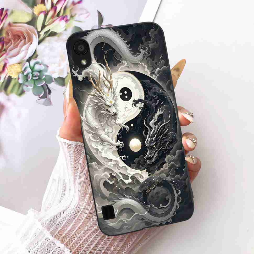 For ZTE Blade A5 2019 5.45" Case Luxury Design Popular Silicone TPU Black Cover Coque For ZTE Blade a5 A 5 2019 Phone Cases