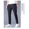 Men's Quick-Dry Elastic Silk Trousers - Summer Plus Size Loose Fit Sports Pants