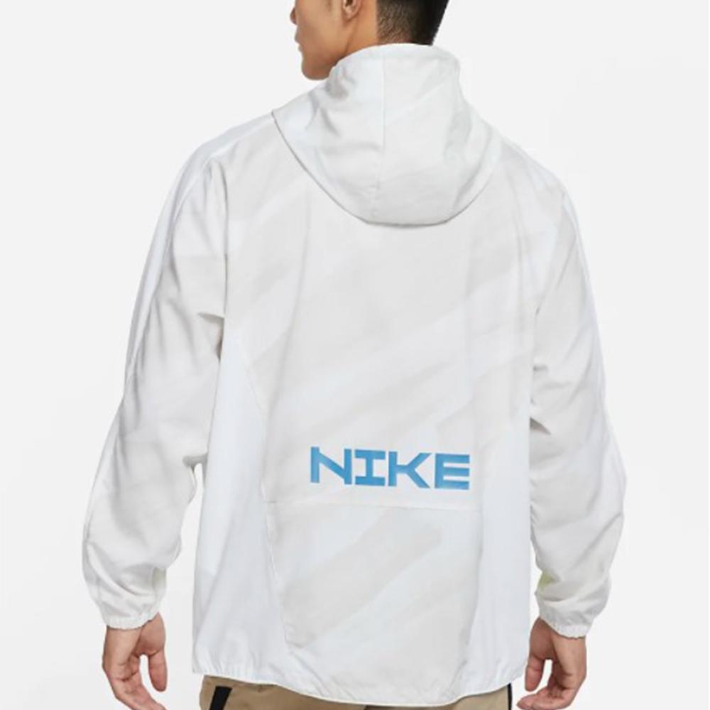 Nike Dri-Fit Sport Clash Hooded Half-Zip Casual Pullover Jacket Spring Edition Men Outerwear Off-White DD1724-100