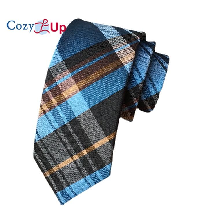 

3,15-дюймовый модный полосатый мужской галстук в клетку с узором пейсли для свадьбы