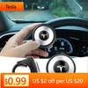 Car Sticker Tesla Car Anti Slip Steering Wheel Cover Spinner Knob Handle Booster Grip For Tesla Model 3 Model S Model X ModelY C