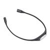 Neck Light Black Dual Color Temperature Eye Caring USB Rechargeable LED Portable Neck Book Light with Brightness   for Reading
