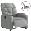 VidaXL Electric Recliner, Relaxation Chair with Adjustable Backrest and Footrest, Living Room Seat, Modern, 3204572