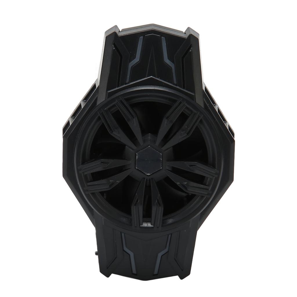S1 Semiconductor Phone Cooler Cooling Fan RGB Streamer Mobile Phone Radiator for Playing Games Watching Videos Black