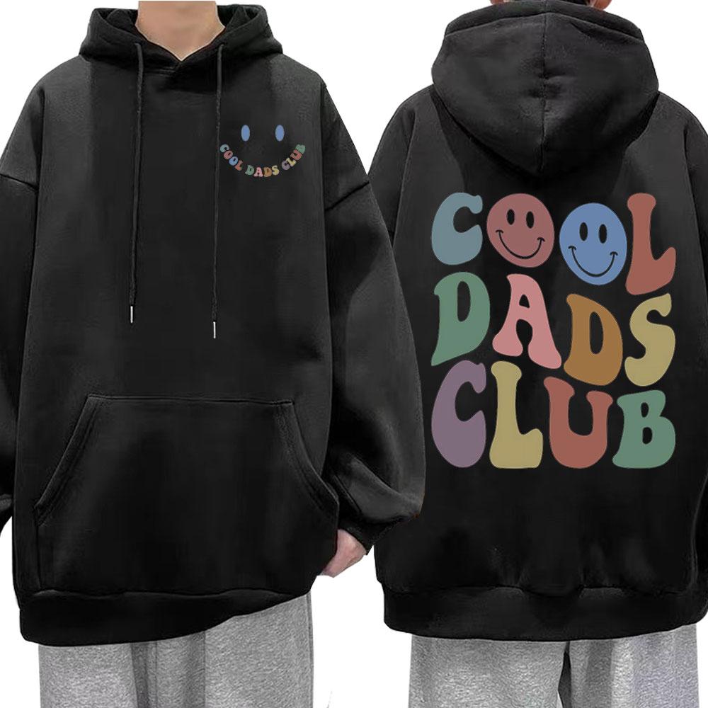 

Cool Dad Club Funny Meme Hoodies Men Clothing Dads Birthday Long Sleeves Hooded Sweatshirts Grandfather Husband Fathers Pullover 3XL