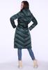 WOMEN' LONG TIE DOWN COAT