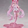 20cm Anime Virtual Singer Hatsune Miku Pink Sakura Fairy Tale Wonderland Kawaii Figure PVC Model Toys Doll Gifts