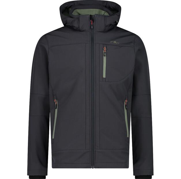 Куртка CMP Melierte Softshell-Herrenjacke